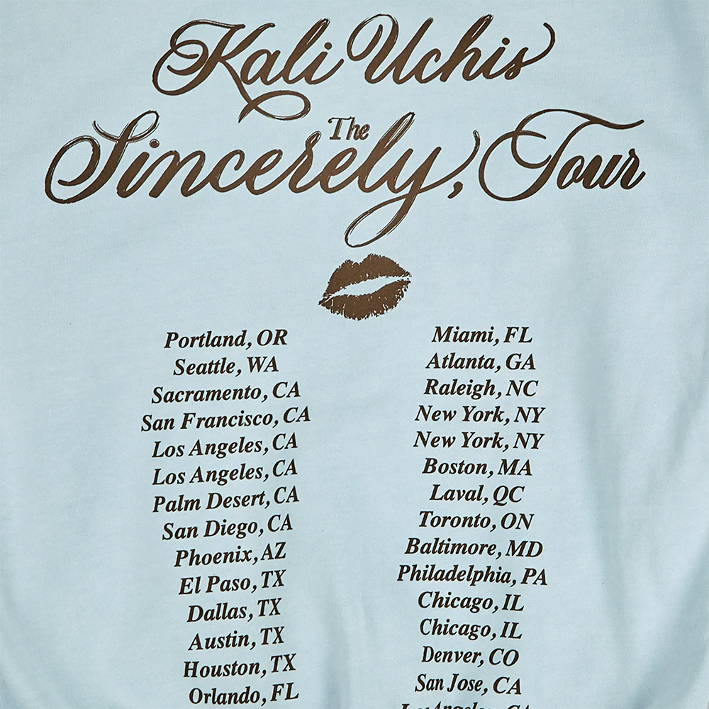 Sincerely, Tour Date Back Hoodie - Image 4